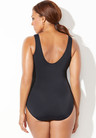 CHLORINE RESISTANT HIGH NECK ONE PIECE SWIMSUIT